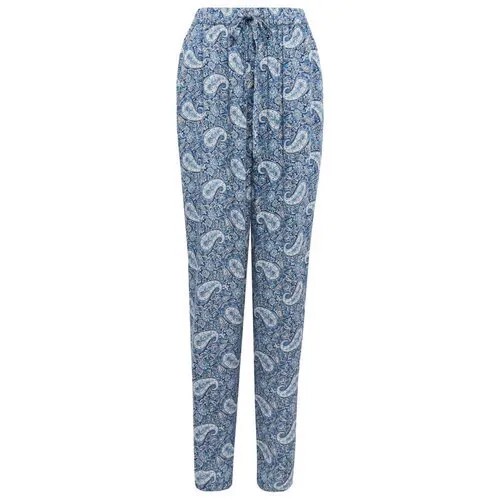 Пижамные брюки с принтом Deseo, цвет cине-голубой, размер 40