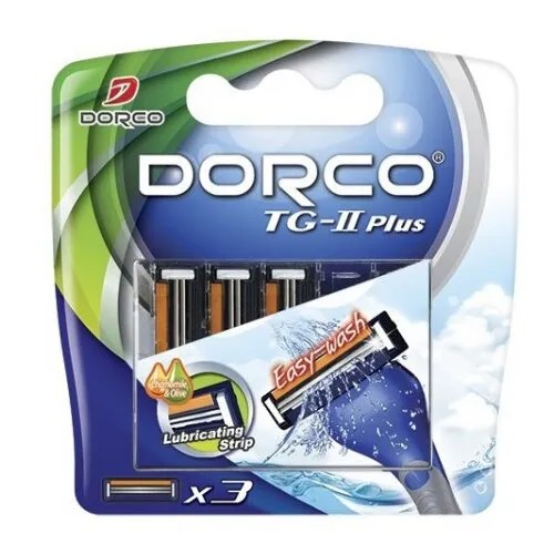 Сменные кассеты Dorco TG-II Plus, 3 шт.