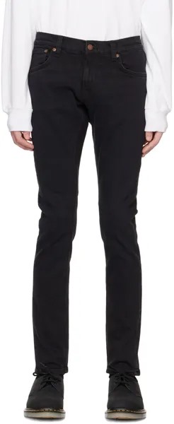Черные джинсы Grim Tim Nudie Jeans