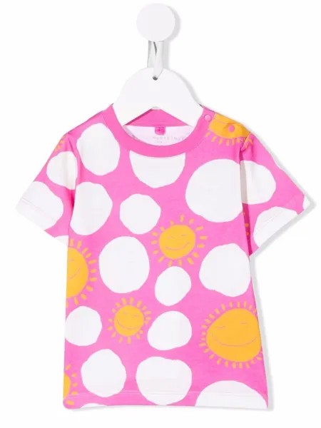 Stella McCartney Kids футболка с принтом