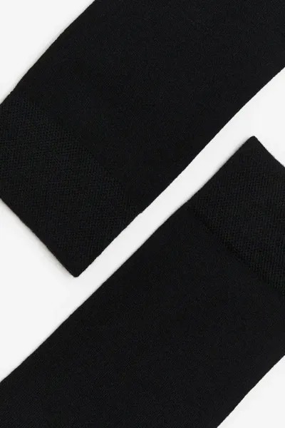 Носки тонкой вязки H&M, черный