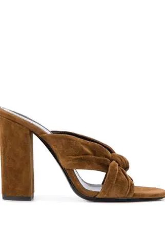 Saint Laurent мюли Loulou 100