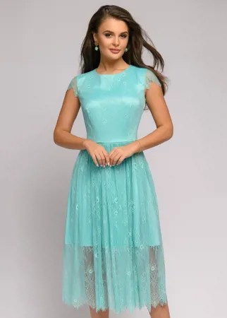 Вечернее платье женское 1001dress DM01854MN зеленое 46