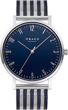 Fashion наручные  мужские часы Obaku V248GXCLMK. Коллекция Mesh