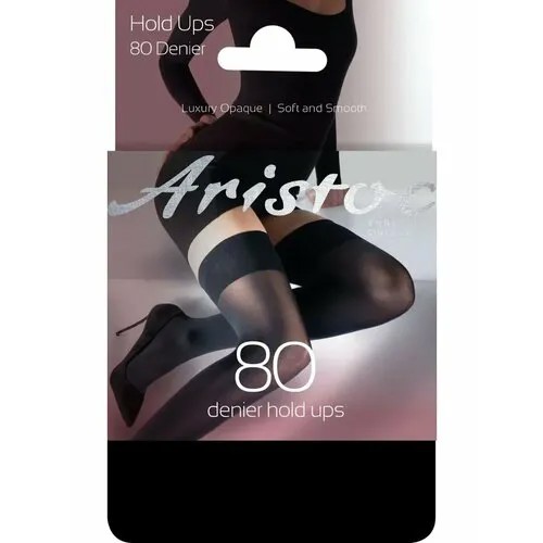 Чулки Aristoc, 80 den, размер 44-46/S-M/2-3, чёрный