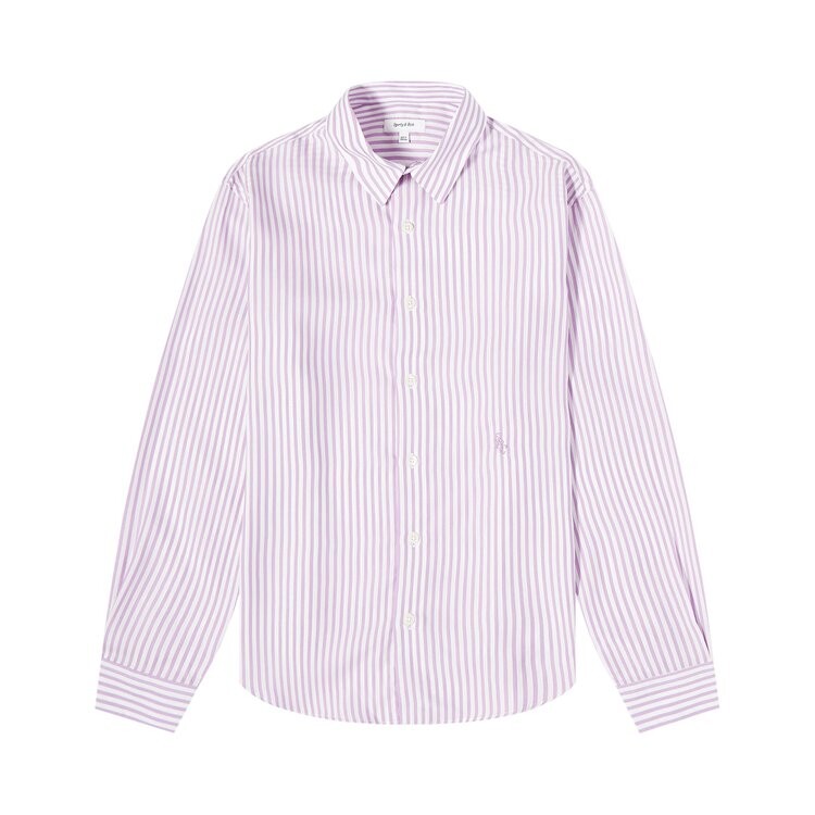 Рубашка Sporty & Rich Tencel 'Lilac', фиолетовый