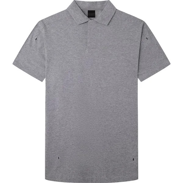 Поло с коротким рукавом Hackett Ergonomic, серый