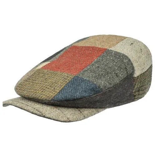Кепка Hanna Hats, шерсть, подкладка, размер 59, мультиколор