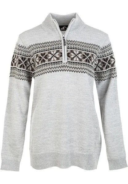 Свитер Whistler Strick Flash, цвет 1005 Light Grey Melange