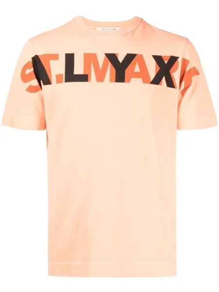 1017 ALYX 9SM футболка с логотипом, оранжевый