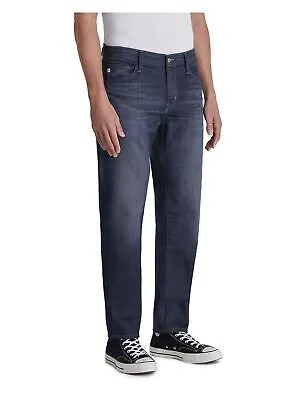 AG AG-ED DENIM Синие зауженные эластичные джинсы с плоской передней частью 29W\32L