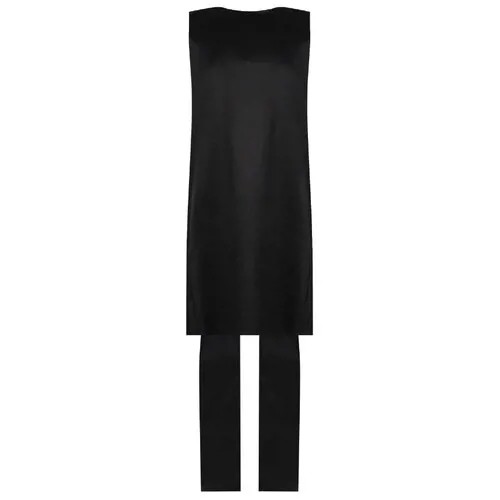 Платье Yang Li, хлопок, вечернее, размер 44, черный