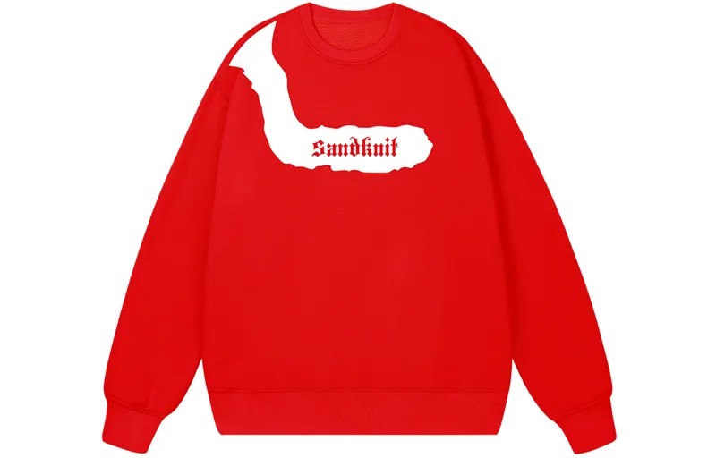 Толстовка унисекс SandKnit, малиновый