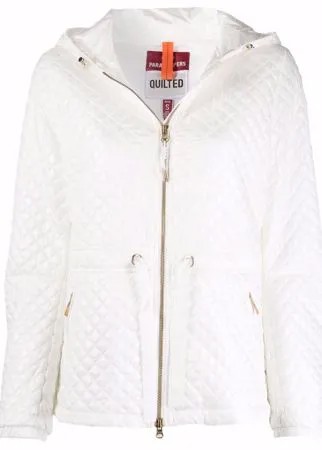 Parajumpers стеганое худи на молнии