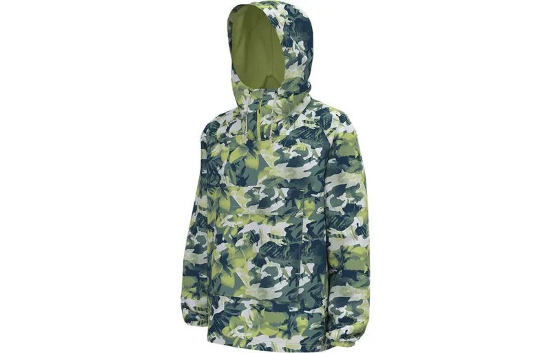 Куртка мужская синяя печать The North Face, цвет Blue Print