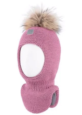 Шапка - шлем зимняя NIKASTYLE 10з6621 розовый 50-54