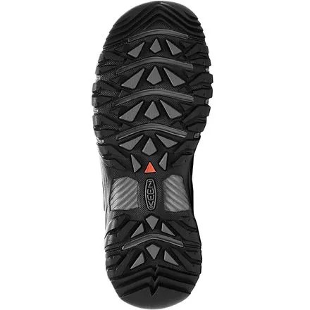 Водонепроницаемые походные туфли Targhee Exp мужские KEEN, цвет Black/Steel Grey