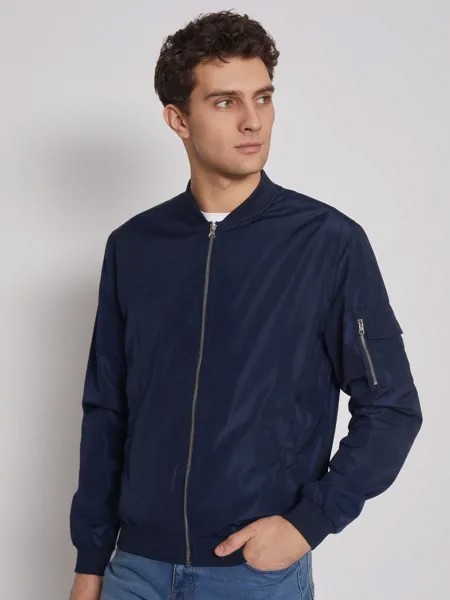 Бомбер мужской Zolla 012215614024 синий 2XL