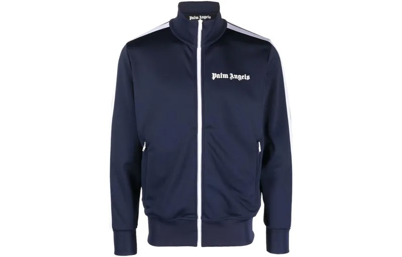 Спортивная куртка с логотипом Palm Angels, синий