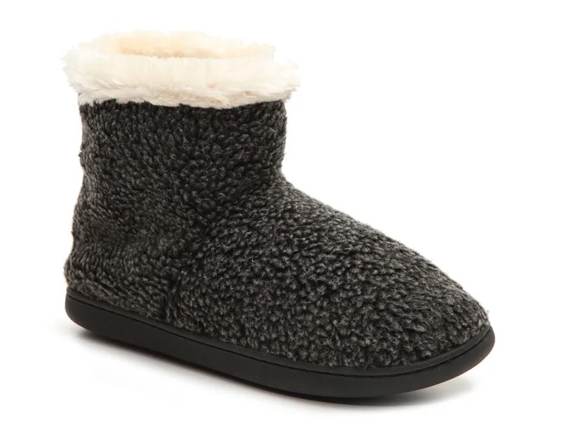 Тапочки Betty Bootie Minnetonka, угольный