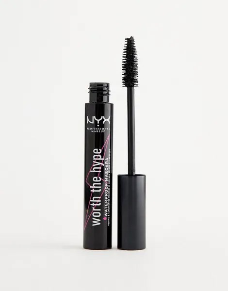 Водостойкая тушь для ресниц NYX Professional Makeup Worth The Hype - Черный