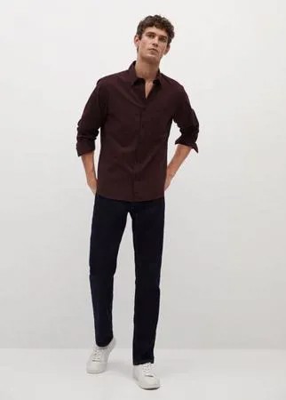 Фланелевая рубашка regular fit в клетку - Beijin