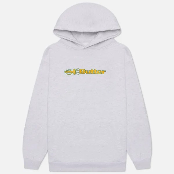 Мужская толстовка Butter Goods Horn Logo Hoodie серый, Размер XL