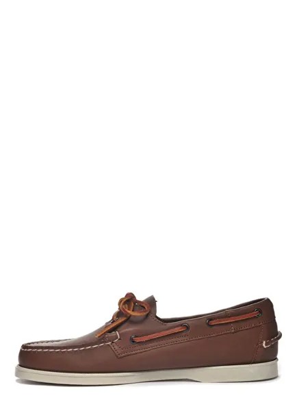 Кожаные коричневые мужские повседневные туфли Sebago