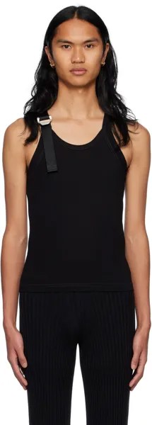Черная майка с защитным ползунком Dion Lee
