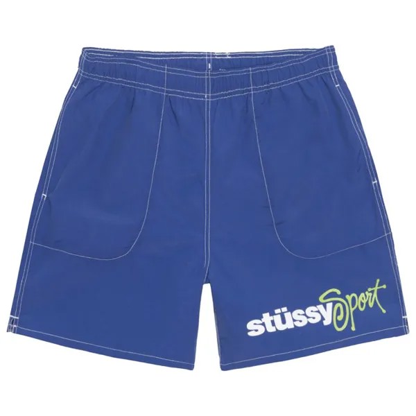 Шорты Stussy Water Short Sport, цвет Cobalt