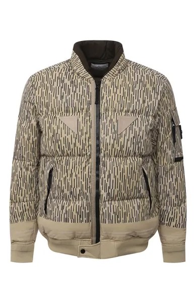 Пуховый бомбер Stone Island