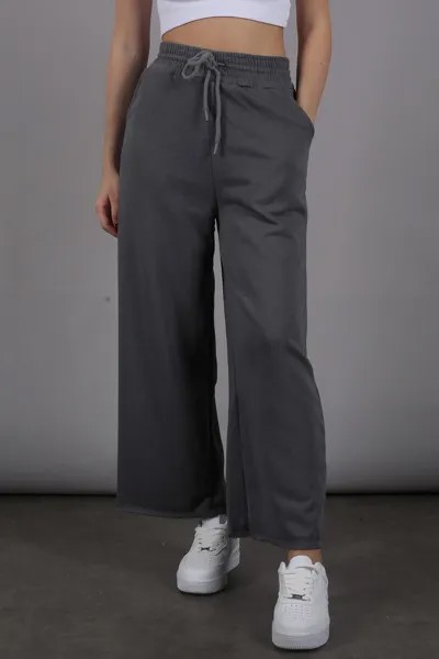 Спортивные штаны - Серые - Широкие штанины Madmext, серый