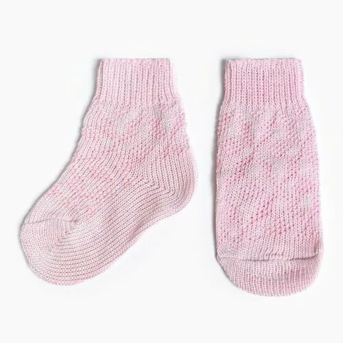 Носки Стильная шерсть размер 23/25, розовый