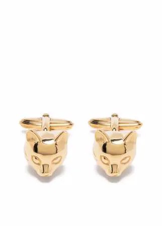 LANVIN запонки в виде лисы