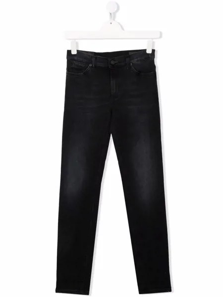 DONDUP KIDS джинсы кроя слим с эффектом потертости