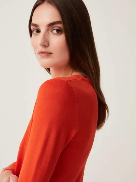Однотонный пуловер с круглым вырезом Ovs, цвет orange