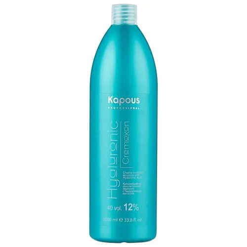Kapous Professional Hyaluronic Cremoxon Кремообразная окислительная эмульсия с гиалуроновой кислотой, 12%, 1000 мл