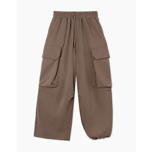 Брюки спортивные Gloria Jeans, размер XXS/158 (36-38), коричневый