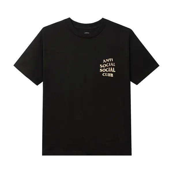 Футболка Anti Social Social Club Goldy, черная