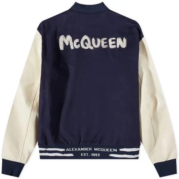Сувенирная куртка Grafitti Back Logo Alexander McQueen