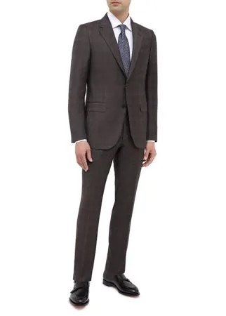 Костюм шерсти и шелка Ermenegildo Zegna