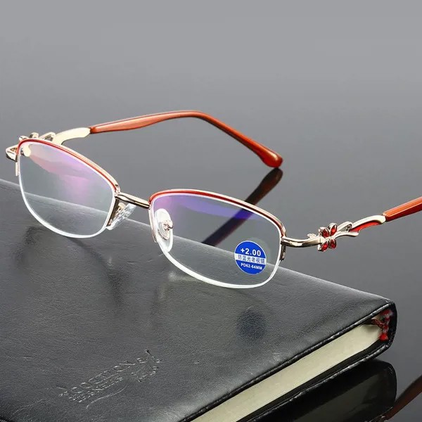 DUBERY Анти-Blu-ray Очки для чтения HD Близорукость Очки для чтения Дамские очки для чтения