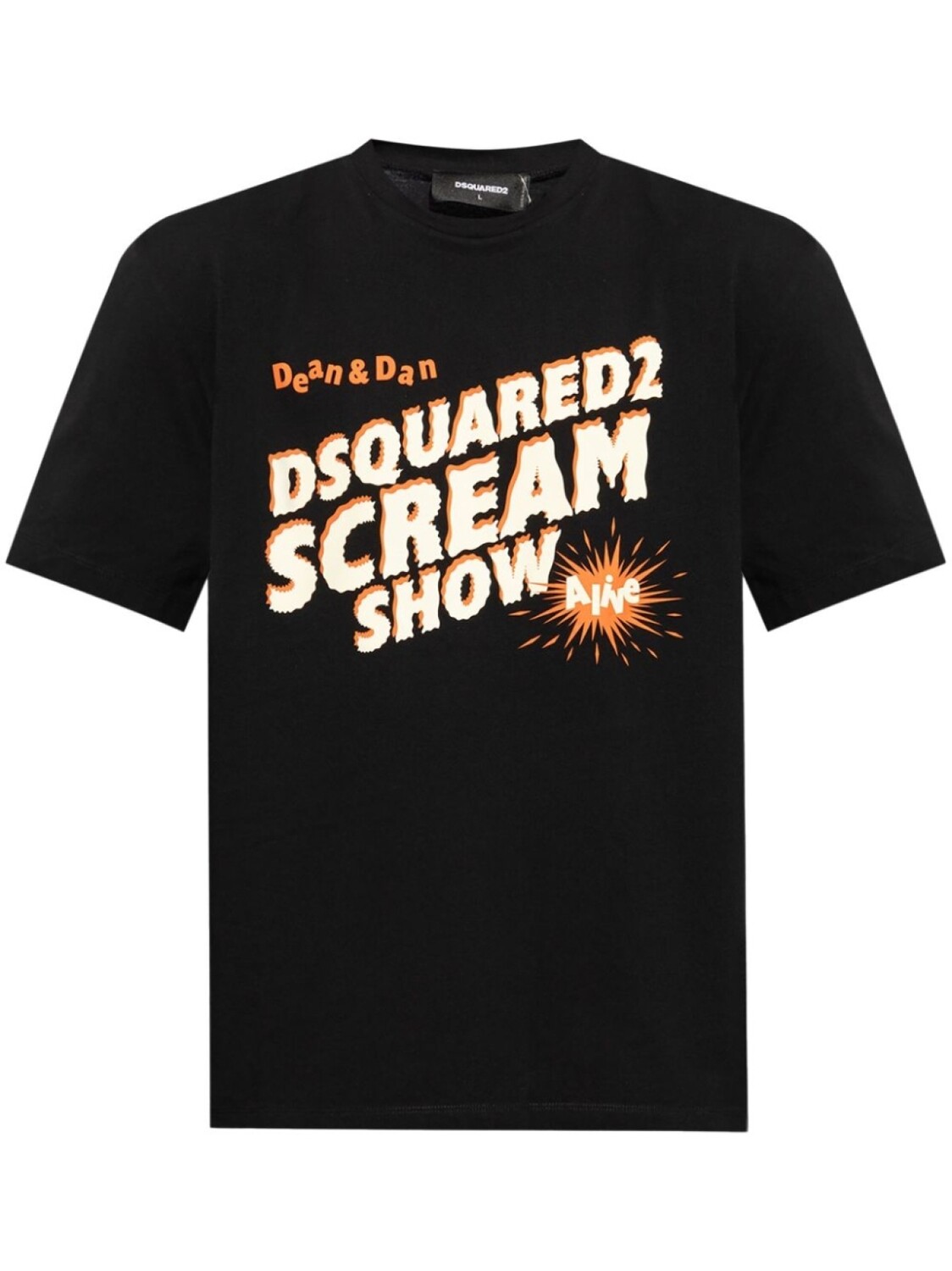 DSQUARED2 футболка Scream Show, черный