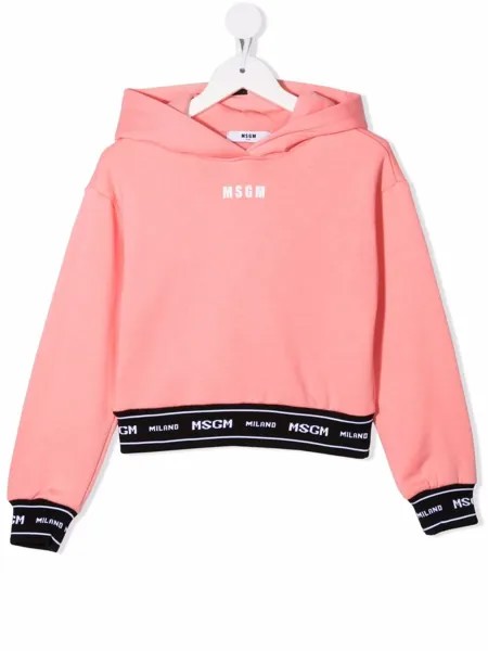 MSGM Kids худи с логотипом