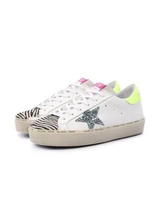 Кожаные кеды Hi Star Golden Goose Deluxe Brand