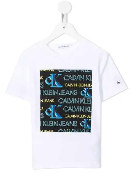 Calvin Klein Kids футболка с логотипом