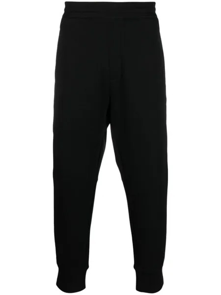 Спортивные брюки прямого кроя Emporio Armani, черный