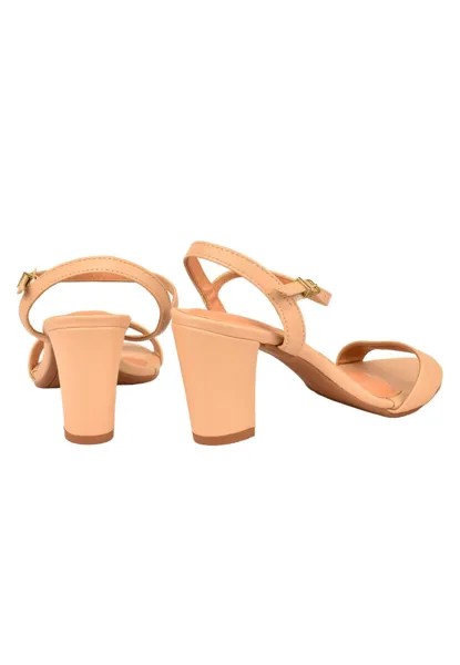 Босоножки на каблуке PEEP TOE Vizzano, бежевый