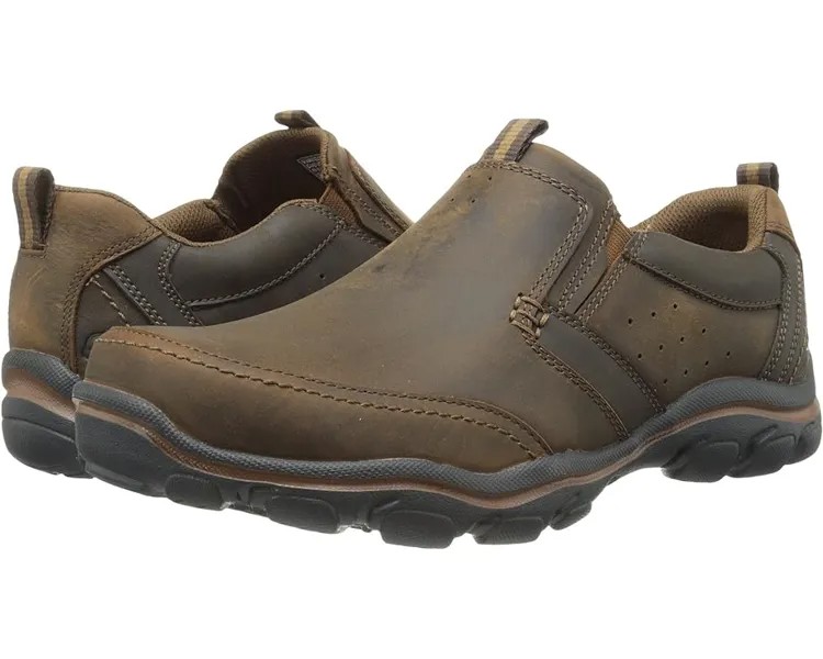 Лоферы SKECHERS Relaxed Fit: Montz - Devent, коричневый