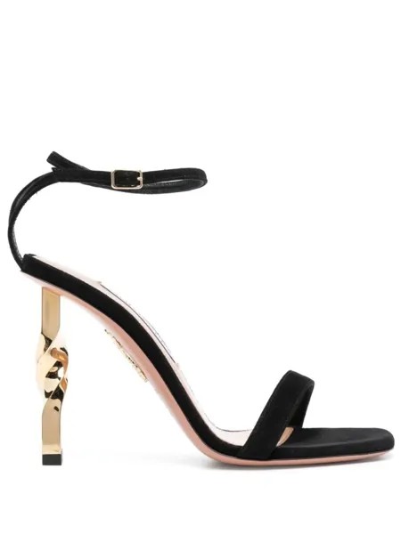 Aquazzura босоножки Twist 105, черный